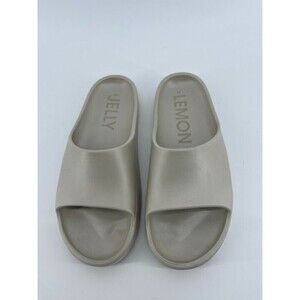 Lemon Jelly Sport Slides Sandals Women's Size‎ 41 Pearl